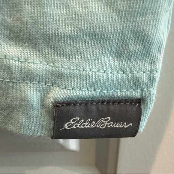NEW Eddie Bauer Tee - mint green - men’s 2X - Picture 3 of 4